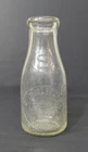 Cedarvale Farms Milk Dairy Bottle VTG Embossed Glass One Pint H Smith Nyack NY 7