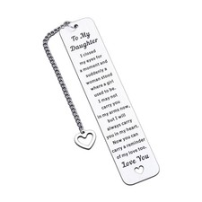 Book Gift for Teen Girls, to My Daughter Gift, 17th Birthday I closed my eyes