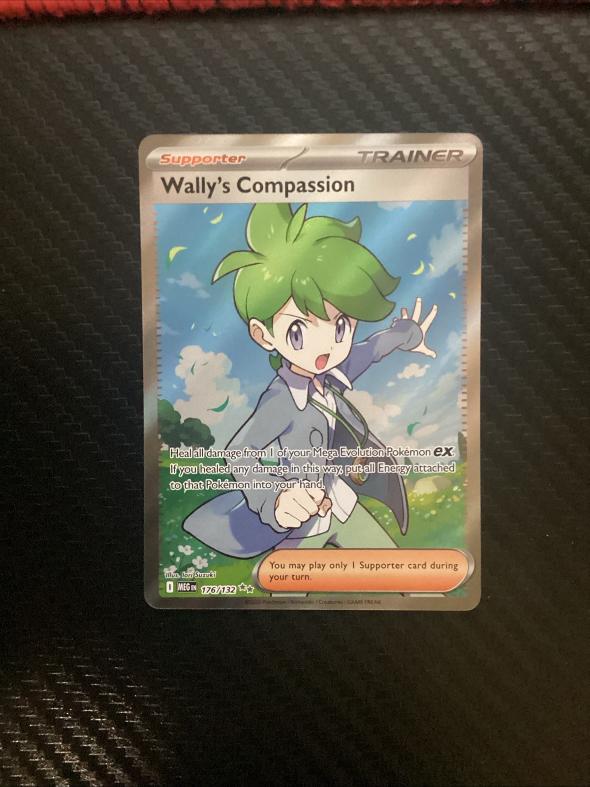 Wally's Compassion (176/132) -  Mega Evolutions - Pokémon TCG - NM