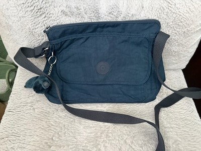 Kipling Women's Aisling Blue/Bleu Nylon Crossbody Bag 