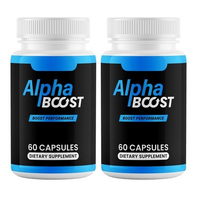 (2 Pack) Alpha Boost , Alpha Testo Booster for Men Boost Stamina & Energy Levels
