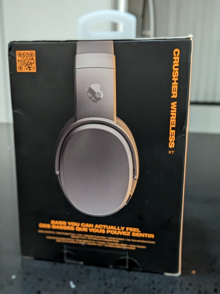 Skullcandy Crusher Xt Wireless Foldable Over Ear Headphones NEW