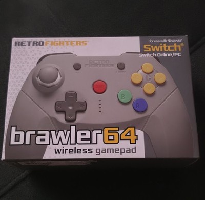 Retro Fighters Brawler64 Wireless Controller Compatible with Nintendo Switch/PC