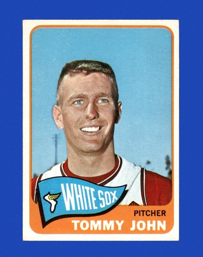 Tommy John trading card