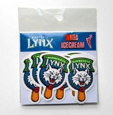 Minnesota Lynx WNBA Cute ice cream Logo Stickers pack of 10 !! gifts