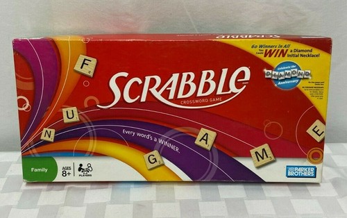Scrabble Game 2007 04024 With 93 Tiles - Picture 6 of 8