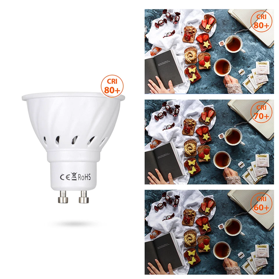 LED Bulb Spotlight 3W 5W 7W MR16 GU10 E27 2835 SMD Replaced 35W Halogen Lamps US - Image 3 of 4