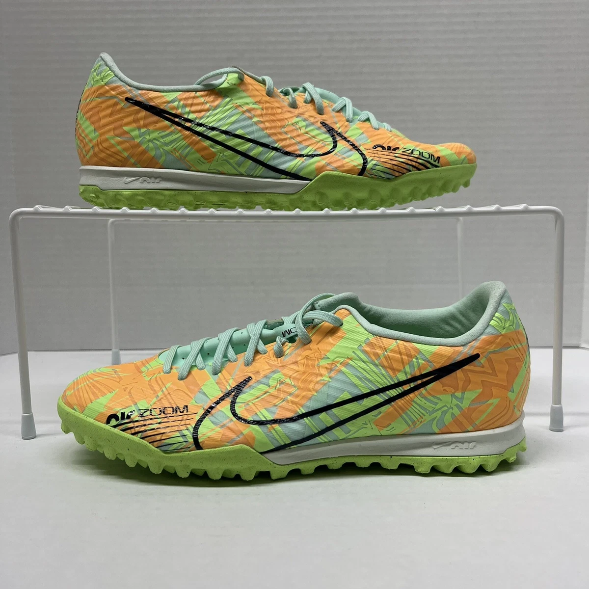 Men Nike Mercurial Vapor 15 Academy Turf Green Soccer Shoes DJ5635 343 Size 8.5