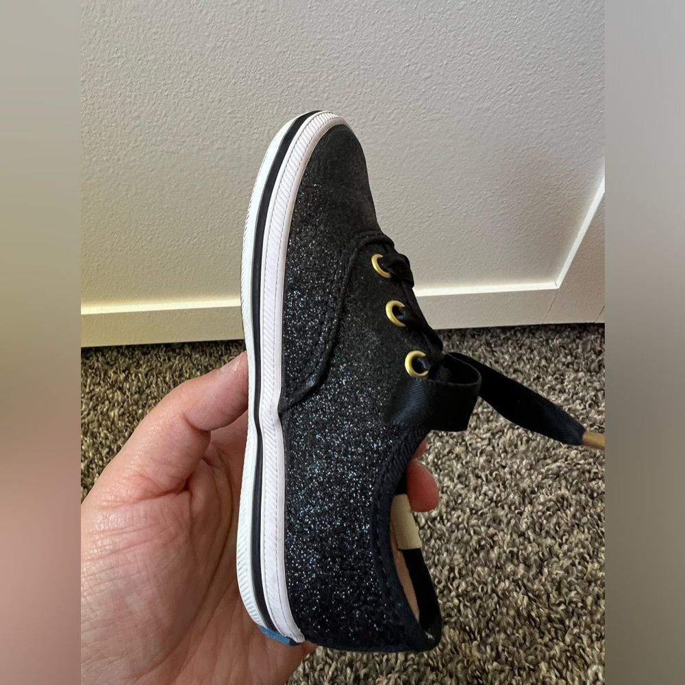 Kate Spade x Keds Champion Glitter Black Sneakers Toddler Shoes Size 6 thumbnail 15