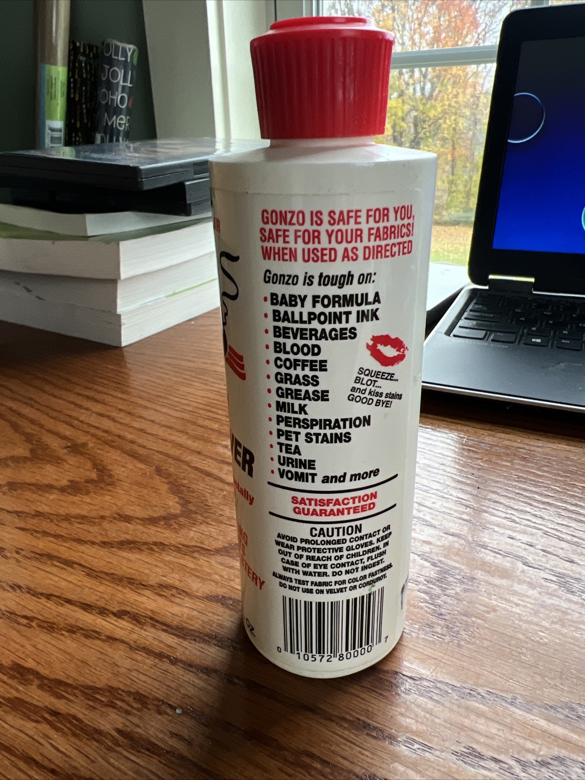 1 Gonzo Natural Magic Stain Remover 8 fl oz Discontinued 10572800007