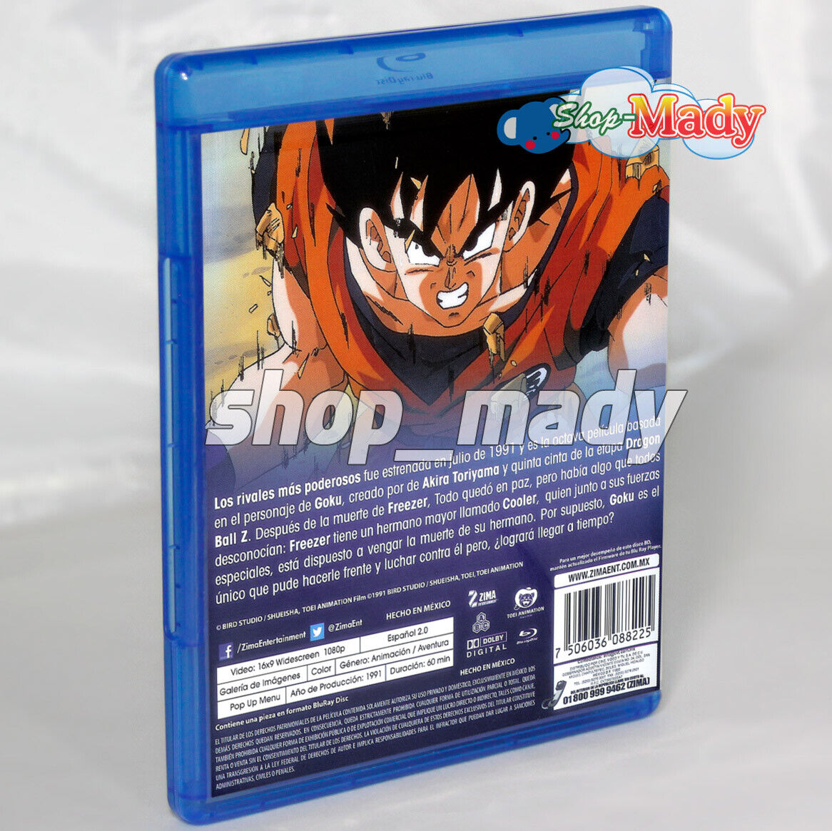 Dragon Ball Z El Regreso Del Guerrero Legendario BLURAY Latin Spanish  Region a for sale online