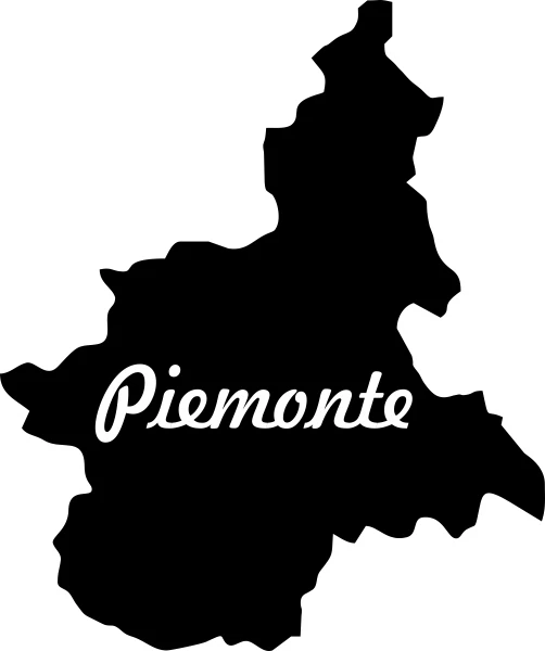 2x Auto Aufkleber Italien Region " PIEMONT " 11x9 cm Car Sticker - Bild 1 von 1