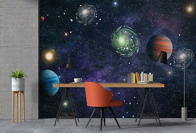 3D Starry Sky O2460 Wallpaper Wall Murals Removable Wallpaper Sticker Fay