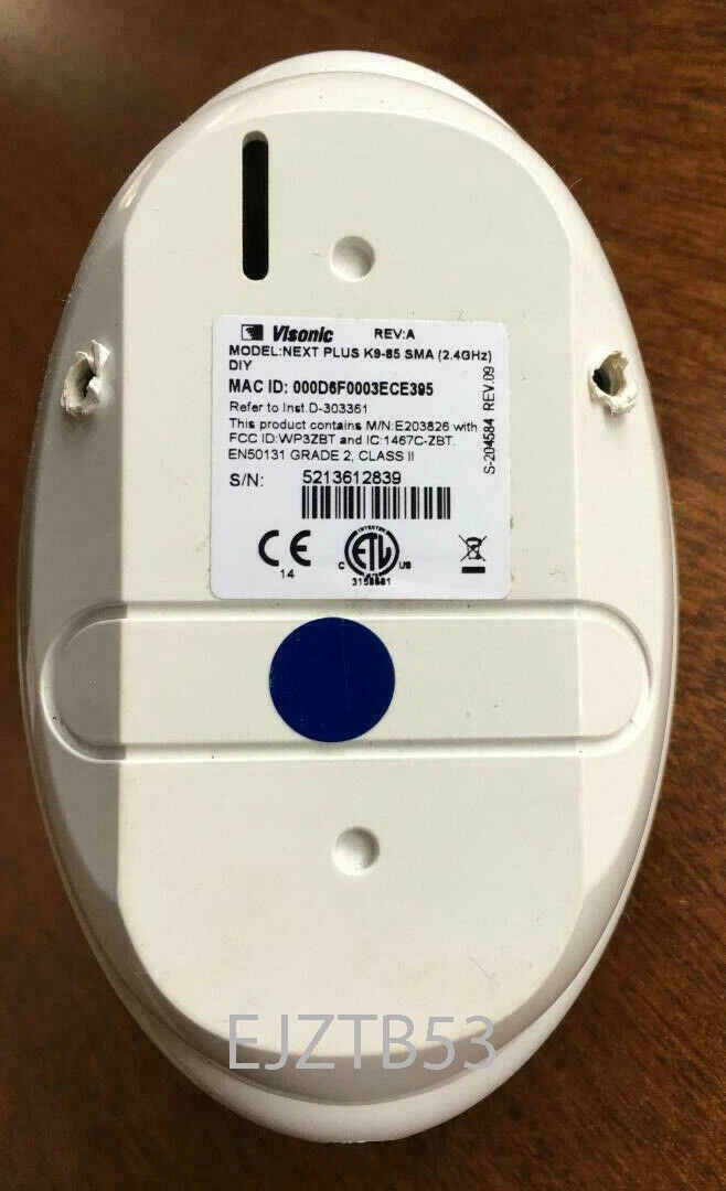 VISONIC WIRELESS ALARM SENSOR BATTERY HOW TO CHANGE