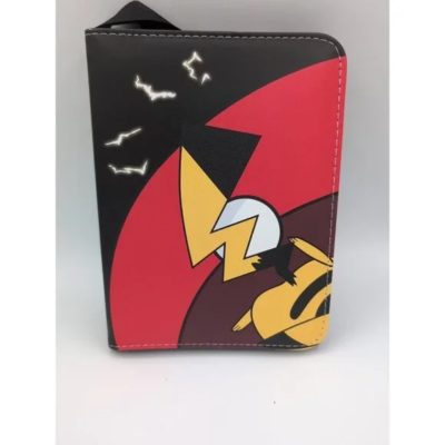 200 card binder Pokémon TCG Card Binder – Holds 64 Toploaders and 64 Sleeves – 16 Sheets,  128 Pockets main image 1