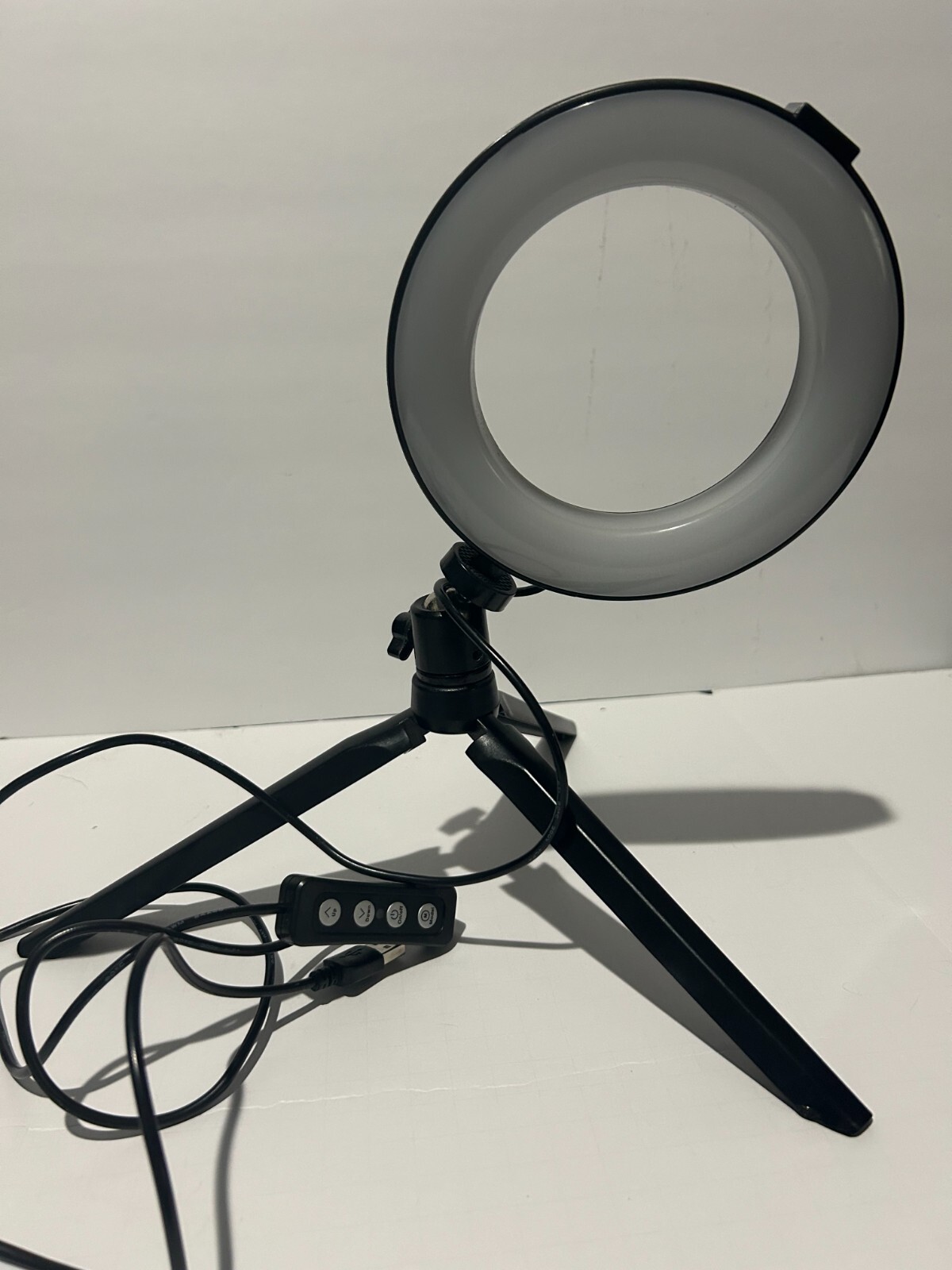 LED Ring Light with Tripod Stand Dimmable Makeup Selfie Ring Light-image