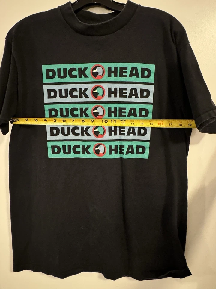 Vtg 90s Duck Head Duck Tail Large L T-Shirt Single Stitch USA EUC - Image 4 of 4