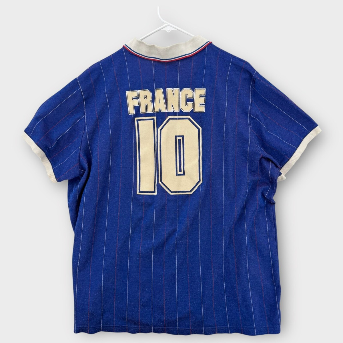 トップス 70s French adidas football shirt Vintage France 1970s FFF World Cup Jersey Shirt Football