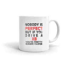 Nobody's Perfect Except XB Driver Coffee Tea Ceramic Mug Office Work Cup 