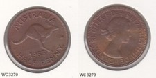 Australia 1/2 Half Penny 1963 (Elizabeth II) Coin B