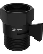 Shower Head Flow Control Valve G1/2 Brass Shutoff Valve With Metal Handle Lever 