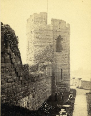 Vereinigtes Königreich Chester Water Tower altes CDV Foto Bedford 1865