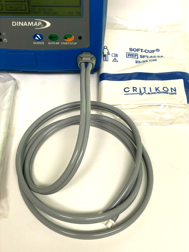 GE Dinamap Pro 100 DP Vital Signs Monitor Blood Pressure NIBP BP Cuffs Printer - Picture 3 of 8