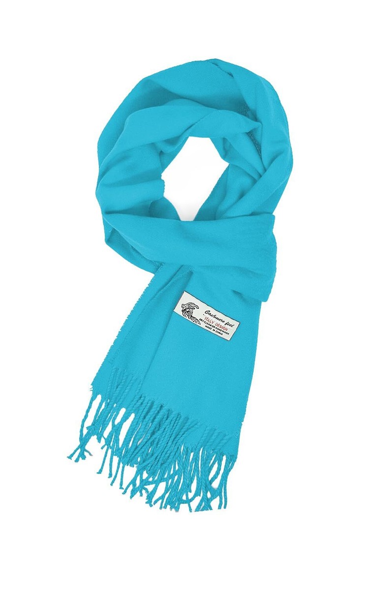 小物 Xlim ep6 scarf blue Unisex Woven Cashmere Scarf Cornflower