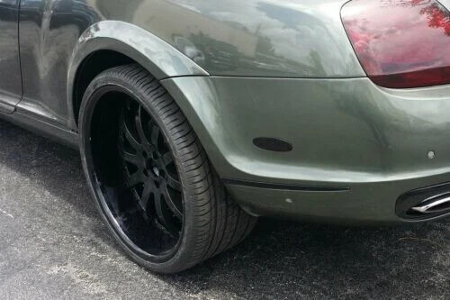 Rear Fender Flares lineaTesoro Style For Bentley Continental 2005-2011