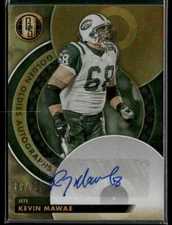 2023 Panini Gold Standard #GO-KM Kevin Mawae Golden Oldies Autographs #/25