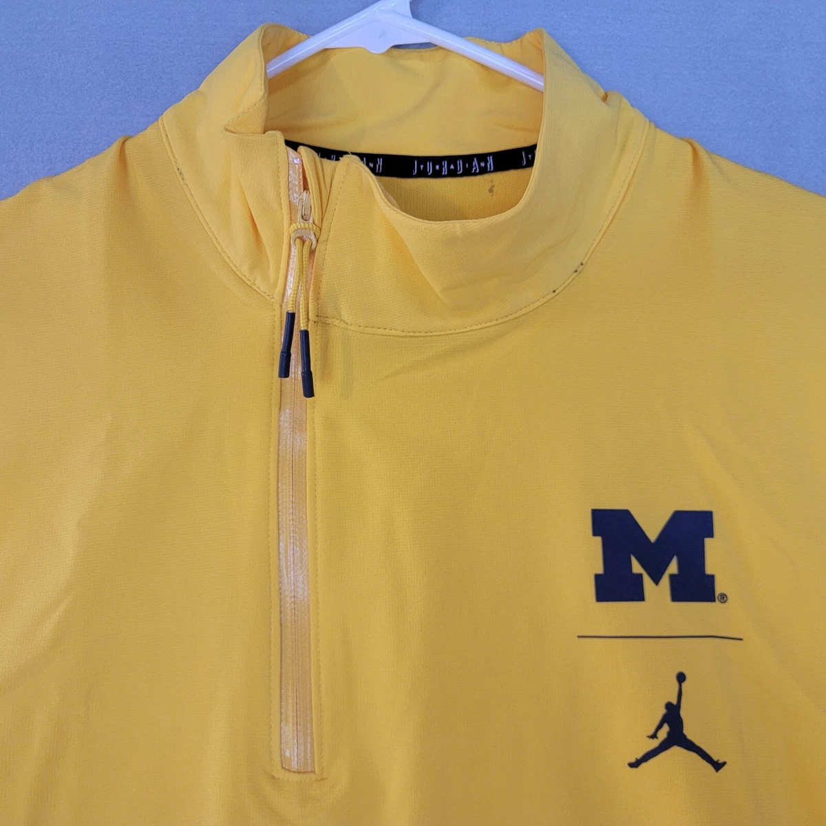 Michigan jordan quarter zip cheap