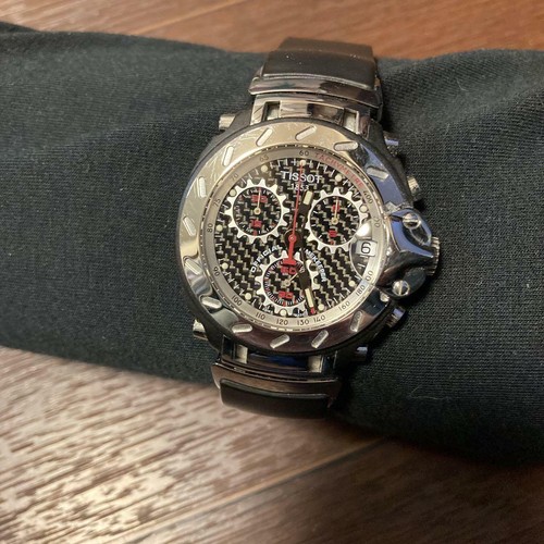 Tissot MOTO GP Official Black 5 ATM Quartz Date Chronograph Analog Watch  Used | eBay