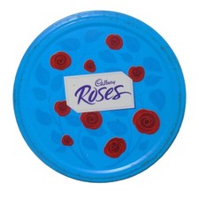 2012 Cadbury Roses Chocolates Round Tin 850g Storage Cake Biscuit Tin Collectors
