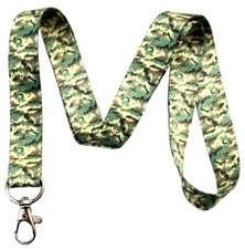 Digital Camo Camouflage Lanyards Id Badge Holders Keychains By Execucat