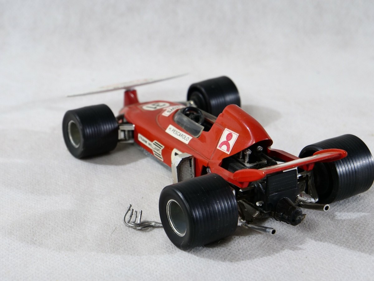 Jouet Ancien POLITOYS - Formule 1 March-Ford 721 Pilote Henri Pescarolo - Modèle FX2 Italie - Occasion Vintage