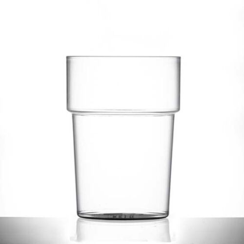 Rigid Reusable Tumblers Polystyrene Plastic Half Pint Glasses Reusable CE Marked - Picture 8 of 12