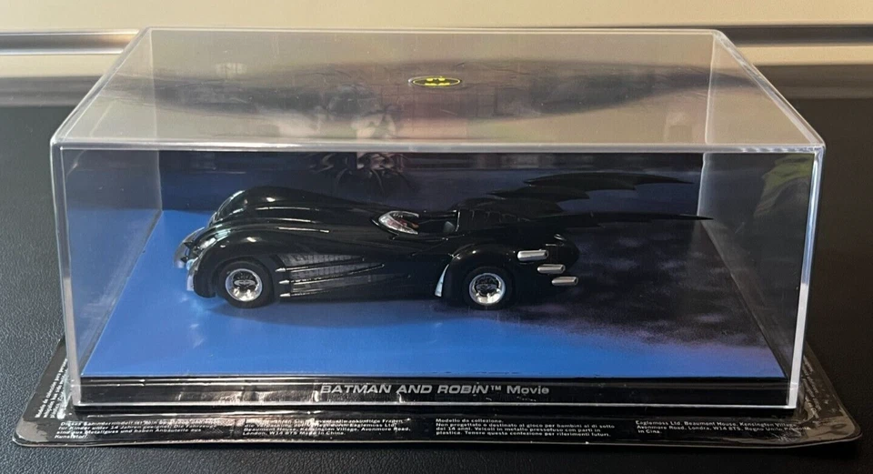 2013 Batman Automobilia #16 Collector Diecast Car DC Batman & Robin Film w/CASE! - Image 4 of 4