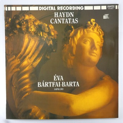 Lp 1982 - Joseph Haydn-Cantatas, Éva Bártfai-Barta, Nicholas McGegan....