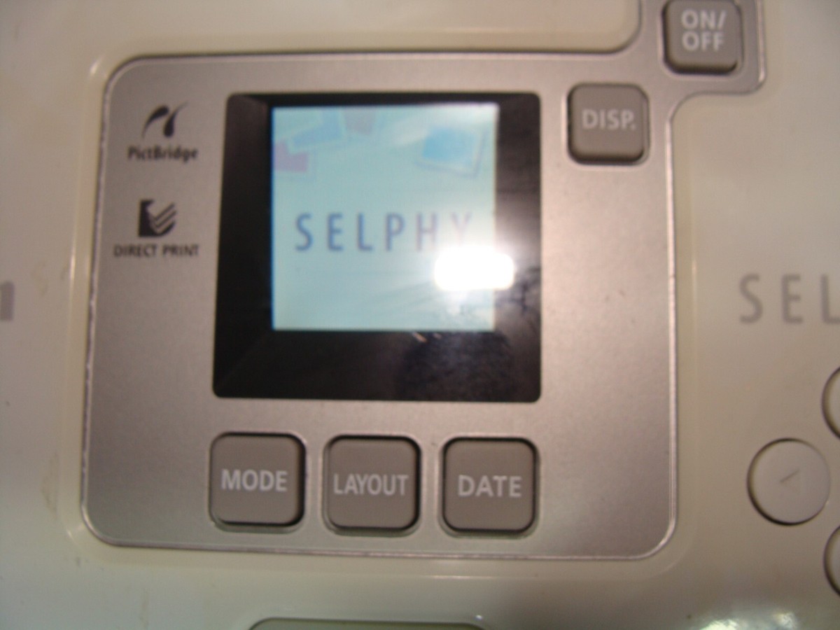 Canon White SELPHY CP720 Compact Photo Printer | eBay