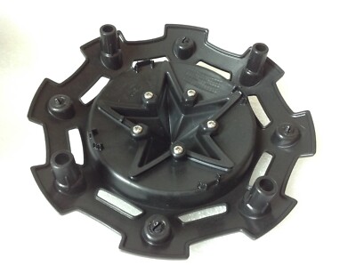 KMC XD Series 8 Lug XD811 Rockstar II Matte Black Star Center Cap