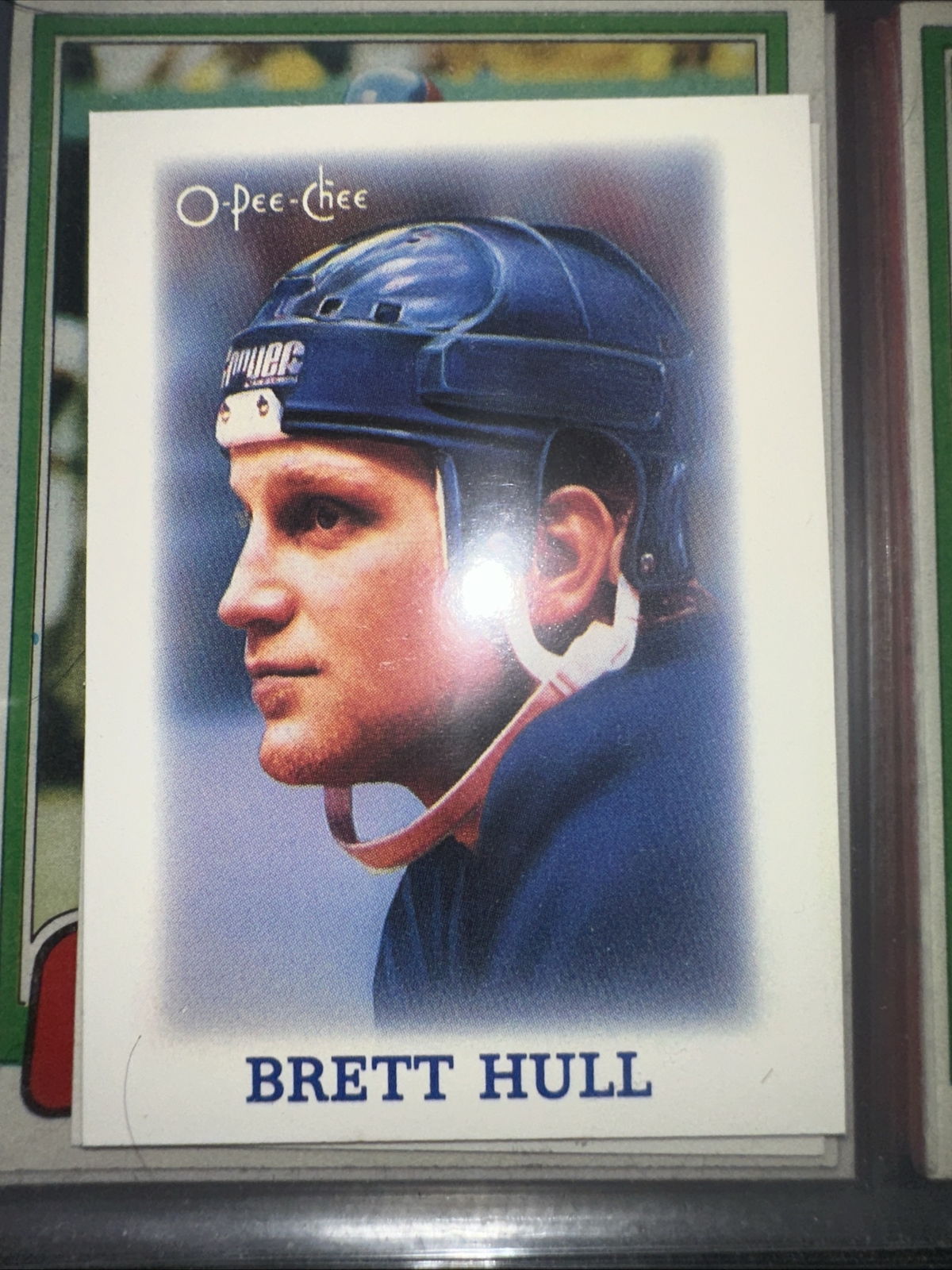 1988 O-Pee-Chee BRETT HULL #16 St Louis Blues Pack Fresh Mint Pack Fresh 1