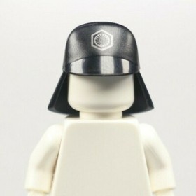 LEGO Star Wars Minifigure First Order Crew Member Hat Silver Insignia  (x1)