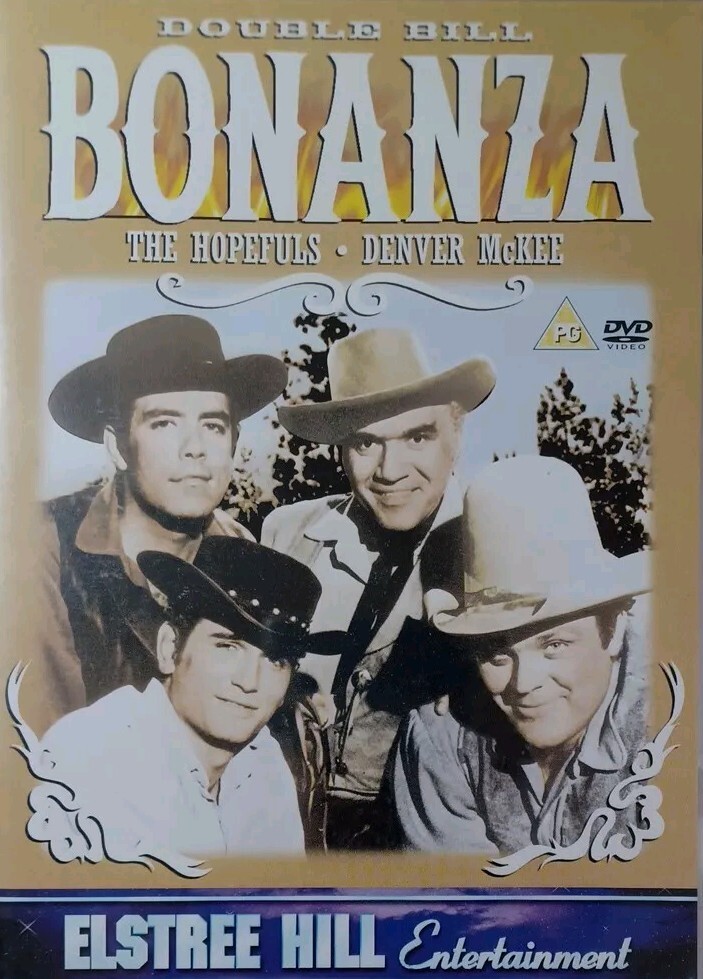 BONANZA DOUBLE BILL DVD NEW SEALED REGION FREE THE HOPEFULS DENVER MCKEE #PB