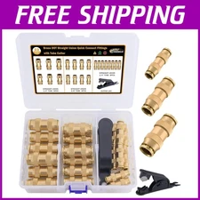 Corrosion-Resistant 23 PCS Brass DOT Air Fittings - High-Pressure Capability