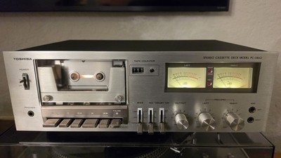 Toshiba Single Cassette Tape Deck PC-3460 - Does Not Play FOR PARTS