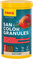 sera San Color Granules Nature 1000Ml Granulat Farbfutter F. Zierfische Aquarium