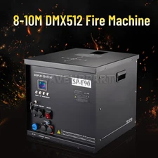 PAIDUN 350W Flame Machine Fire Stage Effect Party DJ Disco 8-10M Waterproof DMX