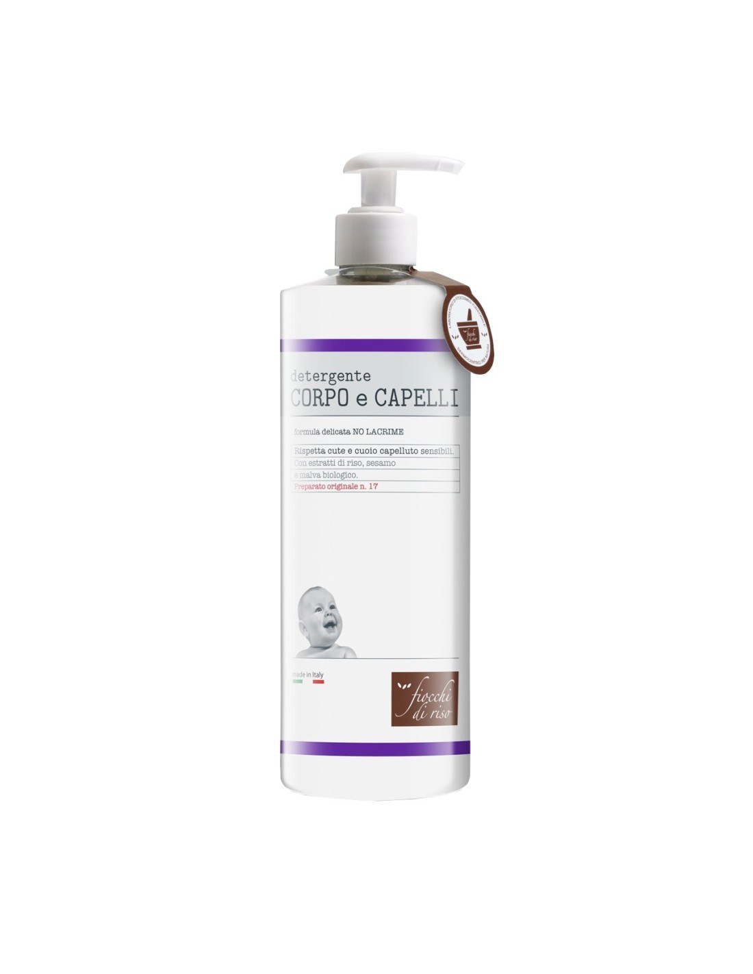 Fiocchidiriso Fiocchi Di Riso Detergente Corpo E Capelli 750 Ml Bambino - Immagine 2