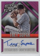 2014 Prizm Perennial Draft Picks Prospect Signatures Purple Trey Supak Auto 1b6b