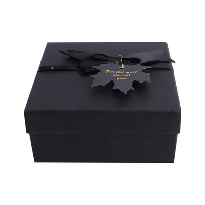  1 stück schwarz Aufbewahrungsbox Geschenk Parfüm Packing Box Party Favor Box